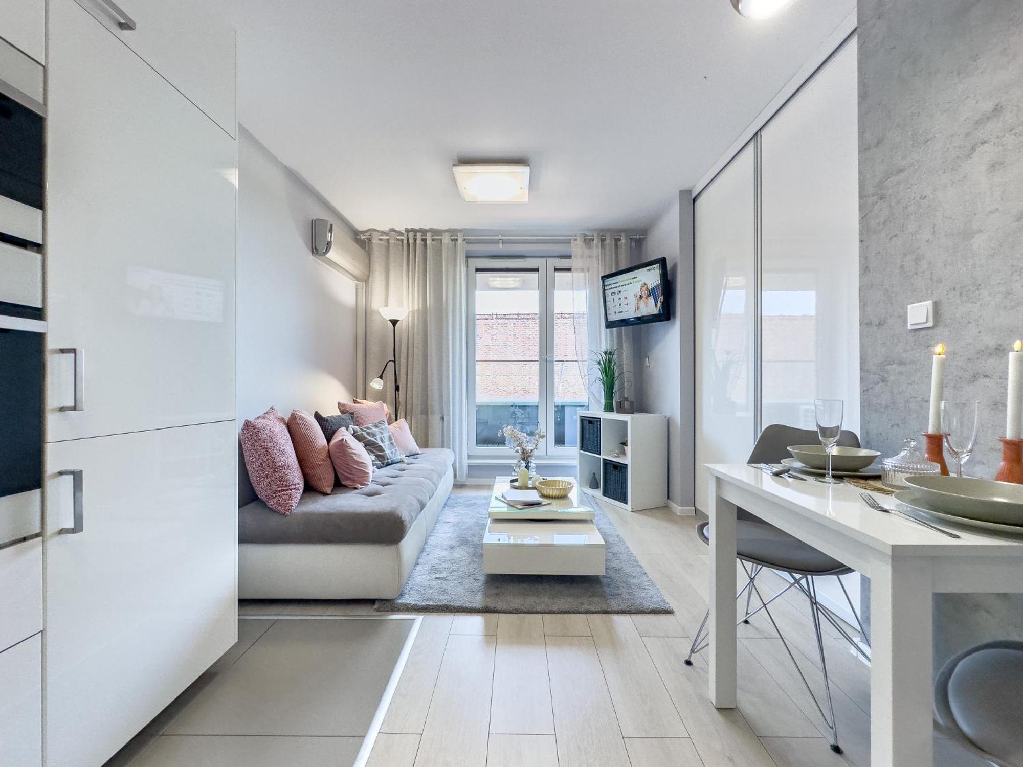 Nadwislanska Przystan Apartament Z Widokiem Na Wisle Krakau Exterior foto