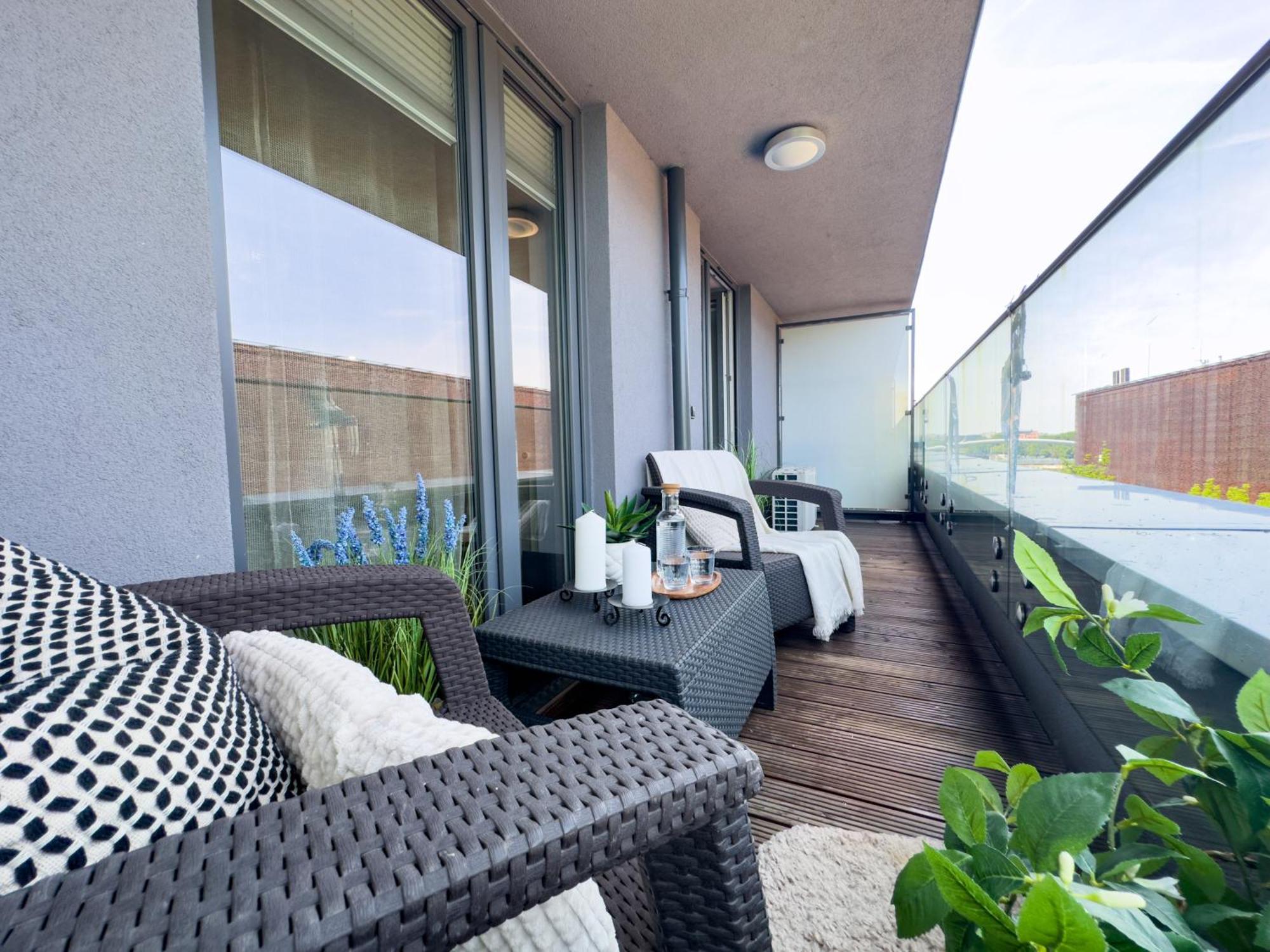 Nadwislanska Przystan Apartament Z Widokiem Na Wisle Krakau Exterior foto