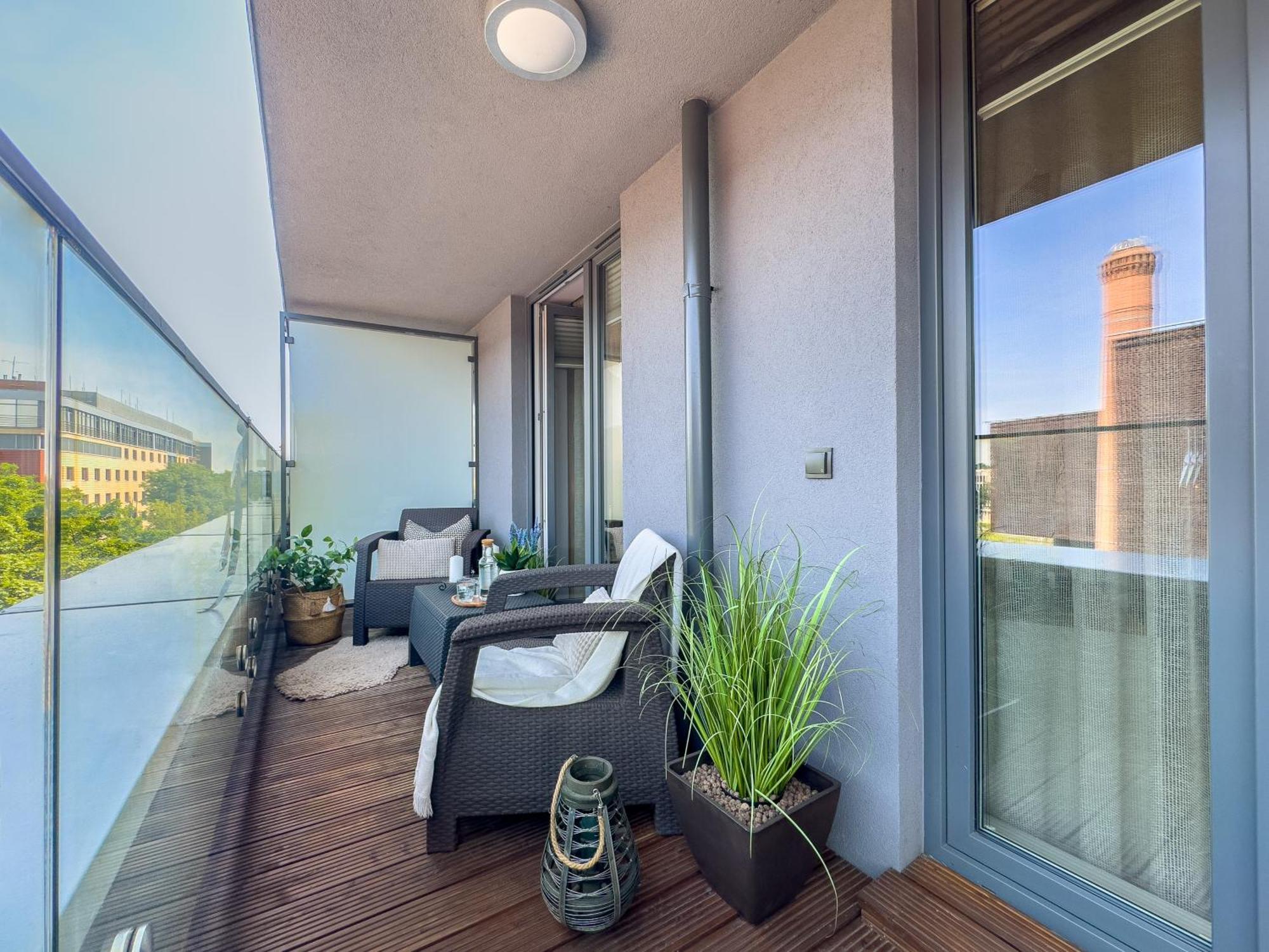 Nadwislanska Przystan Apartament Z Widokiem Na Wisle Krakau Exterior foto