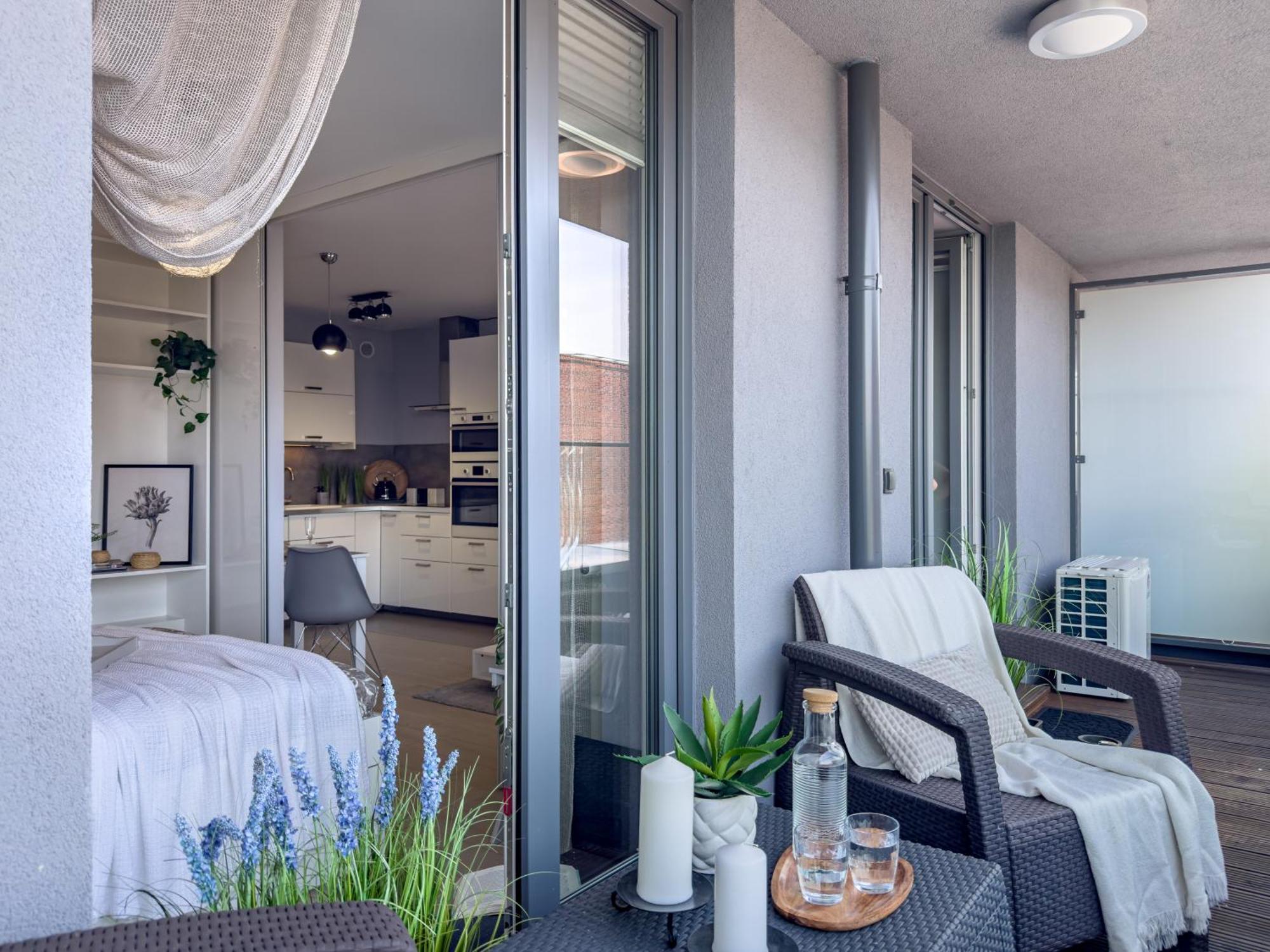 Nadwislanska Przystan Apartament Z Widokiem Na Wisle Krakau Exterior foto